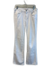 J Brand Size 29 White Cotton Blend Mid Rise Zip Fly 5 Pocket Flare Jeans White / 29