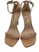 Stuart Weitzman Shoe Size 6 Beige Patent Leather Square Toe Strap Stiletto Pumps Beige / 6