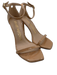 Stuart Weitzman Shoe Size 6 Beige Patent Leather Square Toe Strap Stiletto Pumps Beige / 6