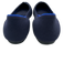 Rothy's Shoe Size 6.5 Navy & Blue Synthetic Knit Pointed Toe Rubber Sole Flats Navy & Blue / 6.5
