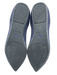 Rothy's Shoe Size 6.5 Navy & Blue Synthetic Knit Pointed Toe Rubber Sole Flats Navy & Blue / 6.5