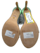 Stuart Weitzman Shoe Size 6 Light Green Leather Round Toe Thong Sandals Light Green / 6