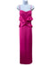 Black Halo Eve Size 12 Hot pink Polyamide & Elastane Spaghetti Strap Gown Hot pink / 12