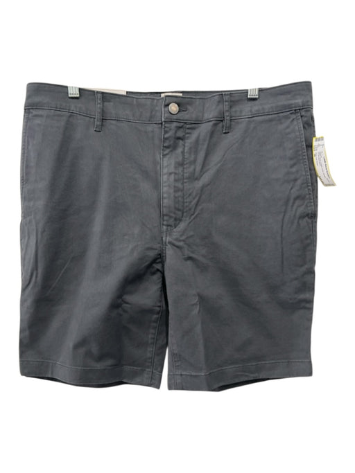 Flint and Tinder NWT Size 36 Gray Cotton Solid Khakis Men's Shorts Gray / 36