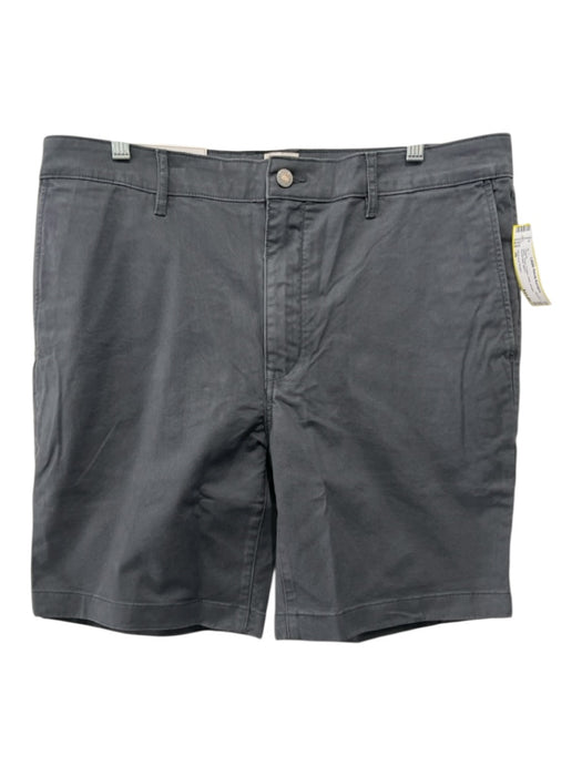 Flint and Tinder NWT Size 36 Gray Cotton Solid Khakis Men's Shorts Gray / 36