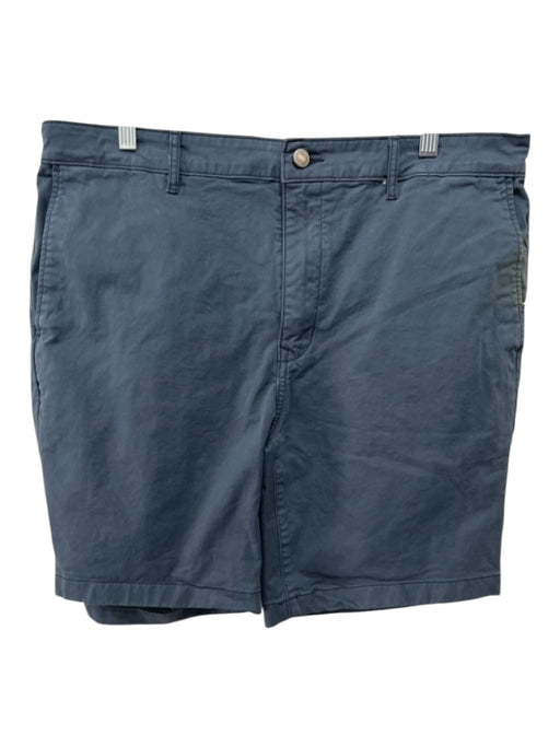 Flint and Tinder Size 36 Blue Cotton Solid Khakis Men's Shorts Blue / 36