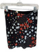 Realisation Size S Black & Red Silk Elastic Waist Flowers Dots Mini Skirt Black & Red / S