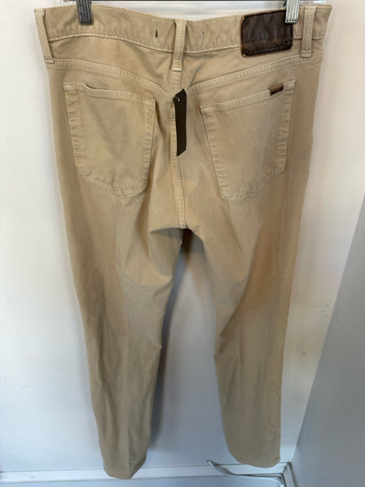 Joe's Size 33 Khaki Cotton Slim Men's Pants