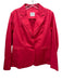 Armani Collezioni Size 50 Salmon Pink Cotton Blend 2 Buttons Welt Pockets Jacket Salmon Pink / 50