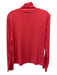 St. John Size L Orange Nylon Blend Long Sleeve Turtleneck Fitted Top Orange / L