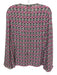 St. John Size 14 Pink, Black & Gray Wool Blend Boucle Frayed Edge Jacket Pink, Black & Gray / 14