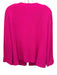 St. John Hot pink Wool & Silk Sleeveless Tank Textured Button Front Jacket Set Hot pink / 14