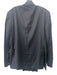 Saks Fifth Ave NWT Charcoal Gray Wool Solid 2 Button Men's Suit Charcoal Gray / 46