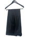 Saks Fifth Ave NWT Black Wool Solid 2 Button Men's Suit Black / 44