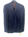 Saks Fifth Ave NWT Navy Blue Wool Solid 2 Button Men's Blazer Navy Blue / 44