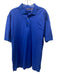 Ralph Lauren Purple NWT Size XL Blue Cotton Solid Polo Men's Short Sleeve Blue / XL