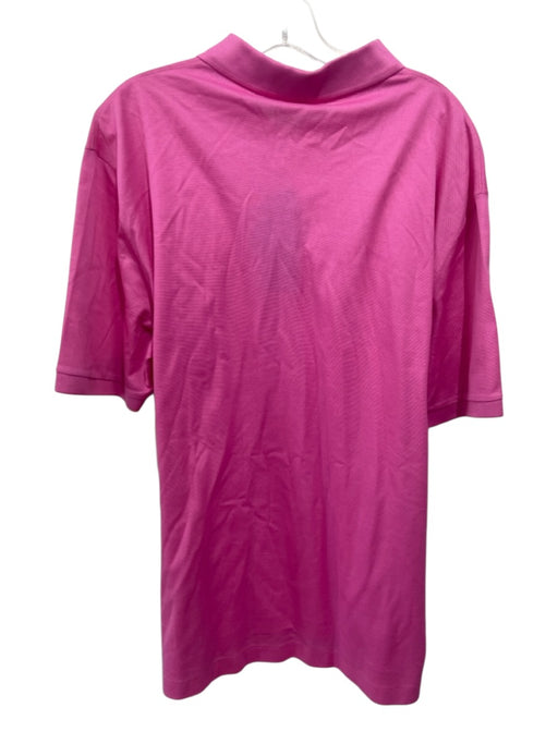 Ralph Lauren Purple NWT Size XL Pink Cotton Solid Polo Men's Short Sleeve Pink / XL