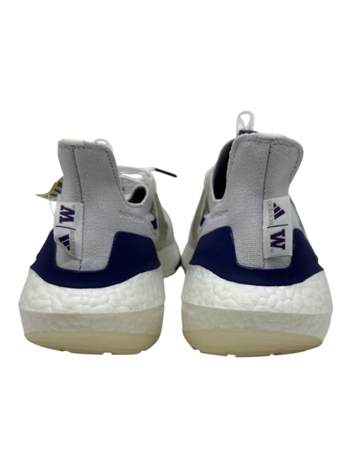 Adidas Shoe Size 13 White & Purple Synthetic Low Top Men's Shoes White & Purple / 13