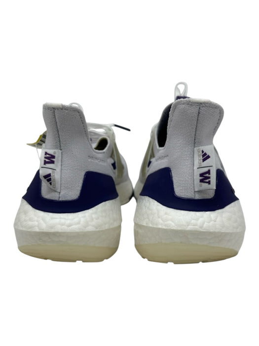 Adidas Shoe Size 13 White & Purple Synthetic Low Top Men's Shoes White & Purple / 13