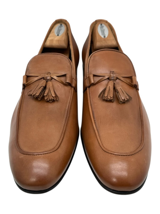 Saks Fifth Ave Shoe Size 13 Brown Leather Solid loafer Men's Shoes Brown / 13
