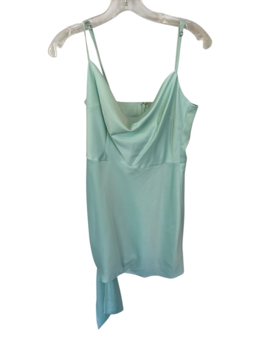 Gianni Bini Size 6 Sea Green Polyester Spaghetti Strap Side Tie Dress Sea Green / 6