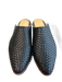 Nisolo Shoe Size 9 Black Leather Pointed Toe Open Back Slides Flat Shoes Black / 9