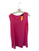 Renuar Size XL Coral Pink Tencel Sleeveless Front Pockets Shift Dress Coral Pink / XL