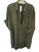 Maya Negri Size One Size Olive Green Tencel Short Sleeve Button Down Dress Olive Green / One Size