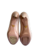 Prada Shoe Size 6.5 Beige Leather Stitch Detail Almond Toe High Heel Pump Shoes Beige / 6.5