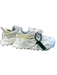 Off White Shoe Size 37 White blue & green Manmade Material Lace Up Sneaker Shoes White blue & green / 37
