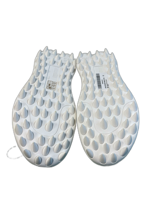 Off White Shoe Size 37 White blue & green Manmade Material Lace Up Sneaker Shoes White blue & green / 37