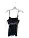Alice & Olivia Size 2 Black & White Viscose Tie Straps Polka Dot Romper Black & White / 2