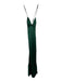 Beginning Boutique Size 4 Forest Green Polyester Spaghetti Strap Racerback Gown Forest Green / 4