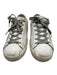 Golden Goose Shoe Size 37 White & Gray Leather Upper Distressed Low Top Sneakers White & Gray / 37