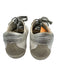 Golden Goose Shoe Size 37 White & Gray Leather Upper Distressed Low Top Sneakers White & Gray / 37