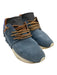 Esseutesse Shoe Size 39 Slate Blue Suede & Leather Fringe Sneakers Slate Blue / 39