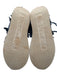 Esseutesse Shoe Size 39 Slate Blue Suede & Leather Fringe Sneakers Slate Blue / 39