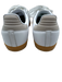 Adidas Shoe Size 8 White, Taupe, Silver Leather 3 Stripe Low Top Sneakers White, Taupe, Silver / 8