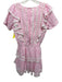 Loveshackfancy Size S Pink & White Cotton Ruffle Cap Sleeve Lace Detail Dress Pink & White / S