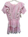 Loveshackfancy Size S Pink & White Cotton Ruffle Cap Sleeve Lace Detail Dress Pink & White / S