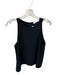 Everlane Size 6 Black Triacetate Back Zip Long high neck Sleeveless Top Black / 6