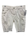 AG Adriano Goldschmied Size 29 White Cotton Denim Distressed Bermuda Shorts White / 29