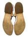 Donald J Pliner Shoe Size 10 Beige Leather & Textile Upper Patent Detail Sandals Beige / 10
