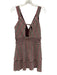 Saylor Size S Purple & Multi Polyester Sleeveless Striped Metallic Mini Dress Purple & Multi / S
