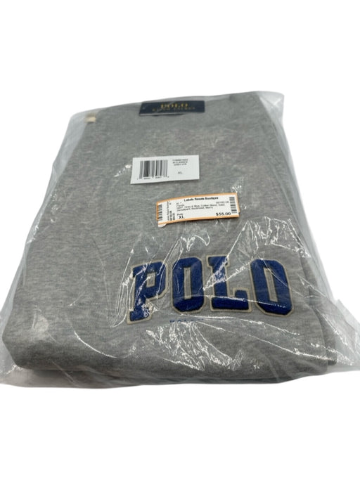 Polo NWT Size XL Gray & Blue Cotton Blend Solid Sweatpant Men's Pants Gray & Blue / XL