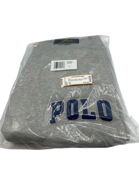 Polo NWT Size XL Gray & Blue Cotton Blend Solid Sweatpant Men's Pants Gray & Blue / XL
