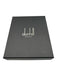 Dunhill NWT Black Leather logo Bifold Men's Wallet Black
