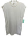 Rag & Bone Size XS Cream White Cotton Cap Sleeve Pocketed rolled hem Mini Dress Cream White / XS