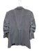 5a7 Cinq a Sept Size 12 Blue Cotton & Polyester Denim Scrunch Sleeve Jacket Blue / 12