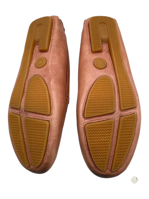 Johnston & Murphy Shoe Size 7.5 Dusty Pink Leather Slip On Driver Loafers Dusty Pink / 7.5